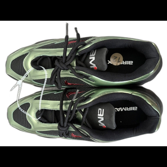 NEW Nike Air Max Muse Women Shoes Metallic Oil Green Size 12 Athletic Gym Train - Picture 7 of 10